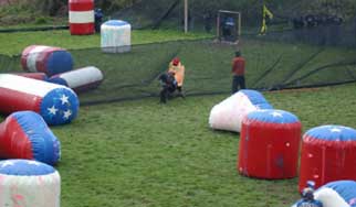 Paintball Courses Barrier