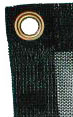 Grommet on Barrier Net for Paintball