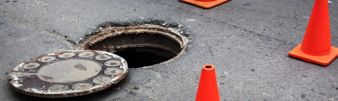 Open Manhole