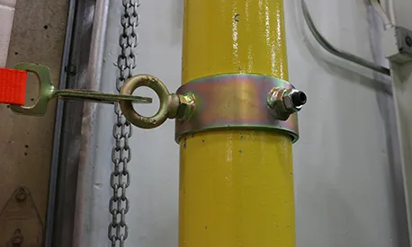 Existing Bollard Net Ring Mounted