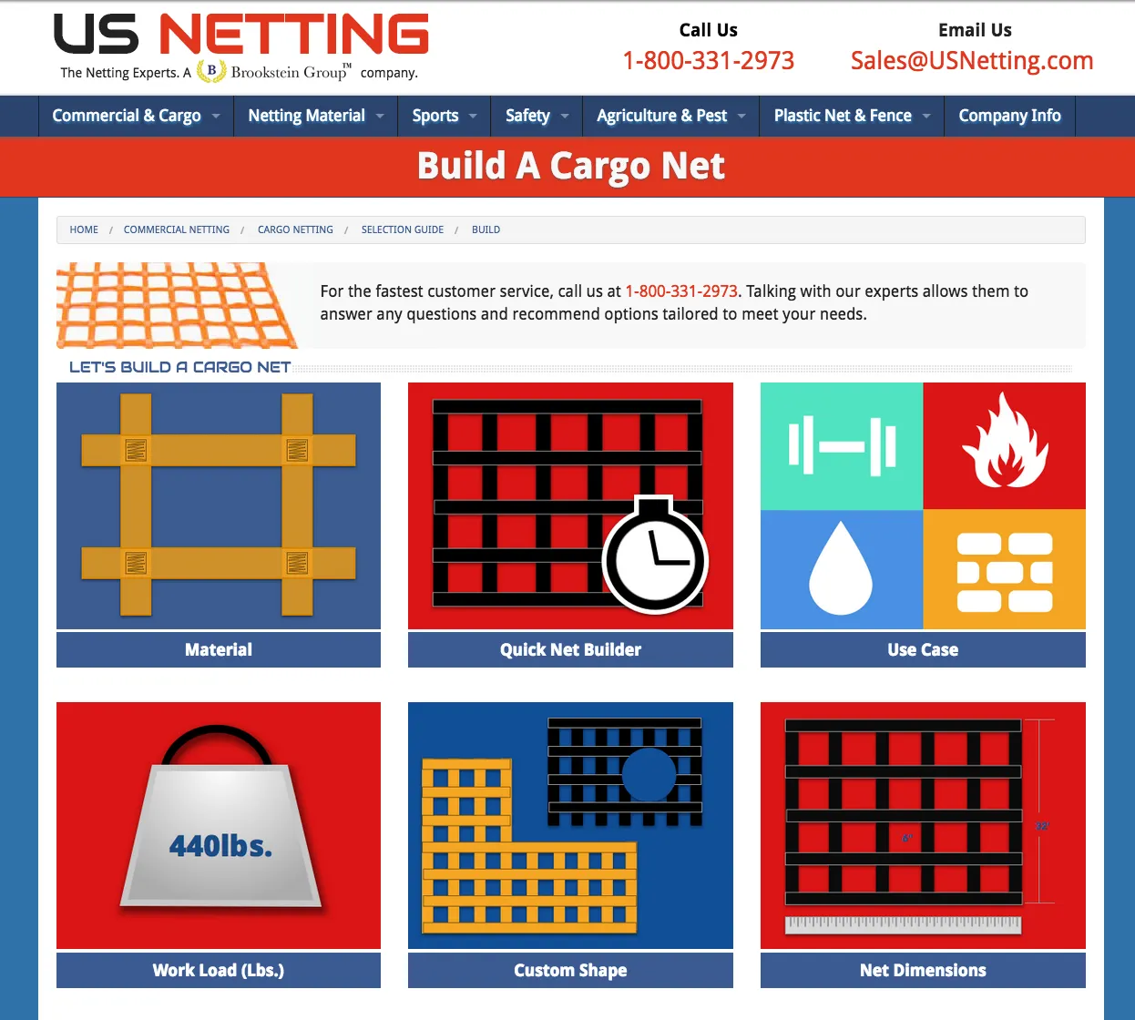 New Custom Cargo Net Features
