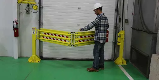 How Loading Dock Barrier Gates and Nets Protect Workers
