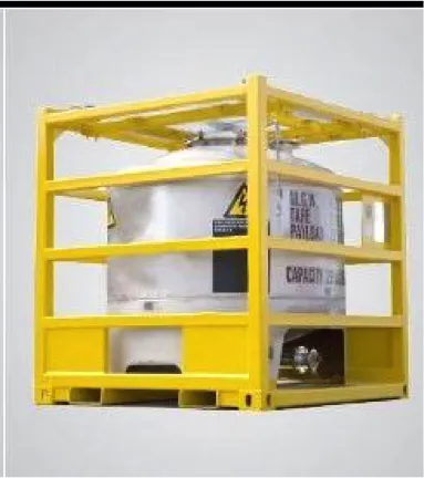 Yellow DNV Netting Container