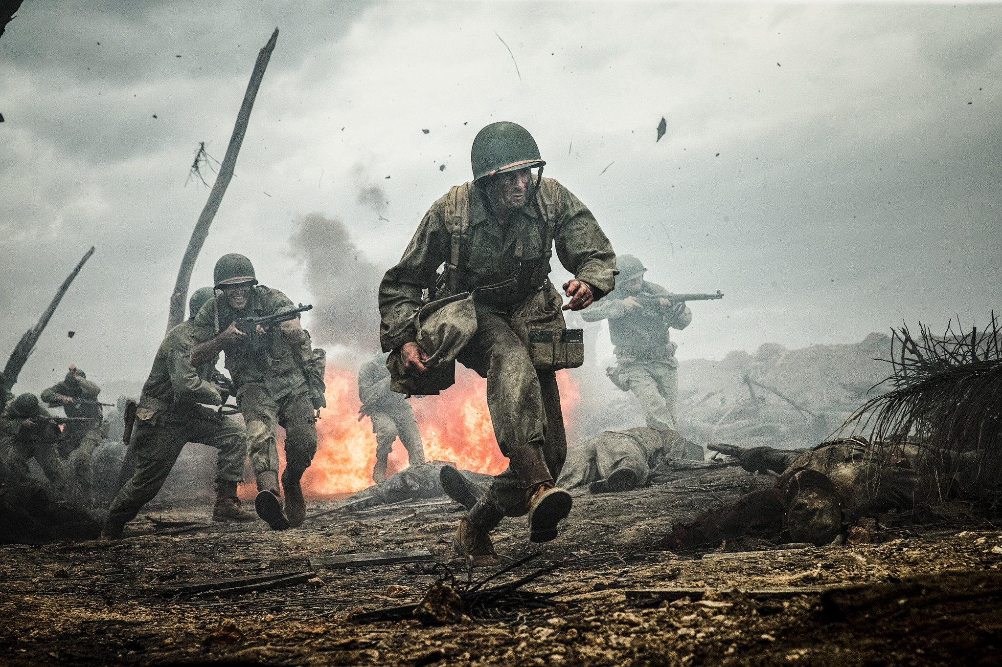 Cargo nets at Hacksaw Ridge