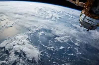 View of Earth from space