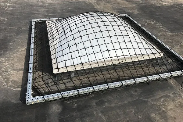 Skylight Netting In Use