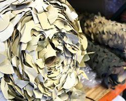 camouflage netting roll