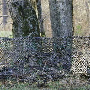 Ground blind example set up