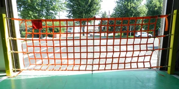 Post Mounted Loading Dock Safety Net