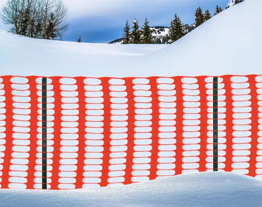 Heavy Duty Plastic Snow Fence