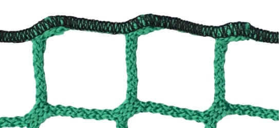 Close up of a rope with finished edges