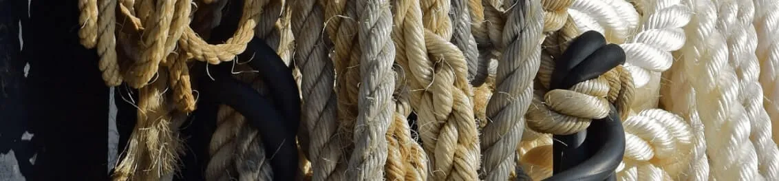 Non-Stretch, Solid and Durable waterproof natural fiber rope 