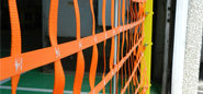 Post Mounted Loading Dock Safety Net