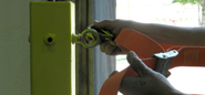 Installing the Loading Dock Safety Net