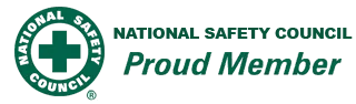 Proud member of the National Safety Council