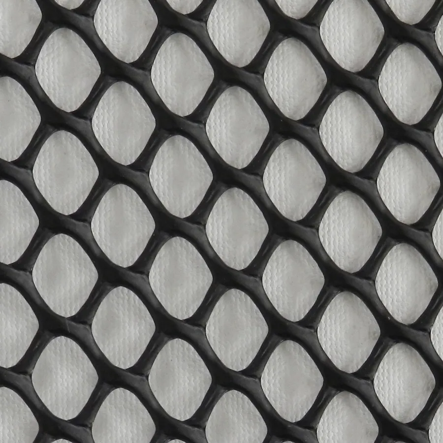 Plastic Netting, 50 ft. Roll, Black by Memphis Net & Twine