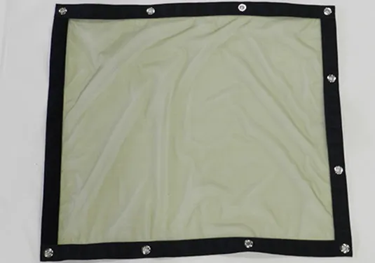 Mosquito screen panel in olive drab