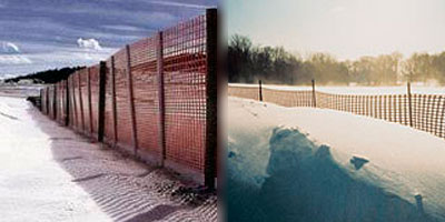 Plastic Snow Fence