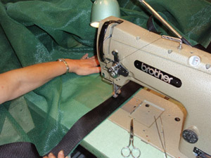 Sewing Dumpster Cover