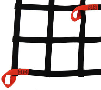 truck cargo net with tie down loops